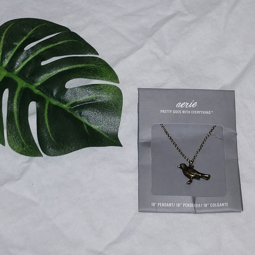 🌺Aerie 18" Chain with Bronze Bird